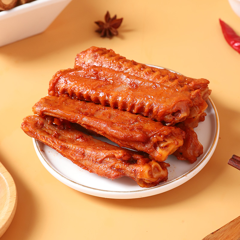 帝煌烤卤旗舰店鸭中翅锁鲜盒装帝皇辣卤味零食江西特产熟食鸭翅中