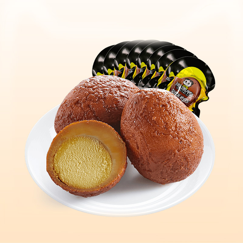 【周黑鸭旗舰店_真空小包装】卤鸡蛋34g×8枚 武汉特产食品